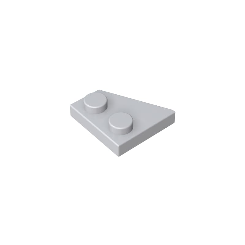 XYEIUGO GDS-560 24307 Wedge Plate 2x2 Right, gray white, 50 PCS — image 1