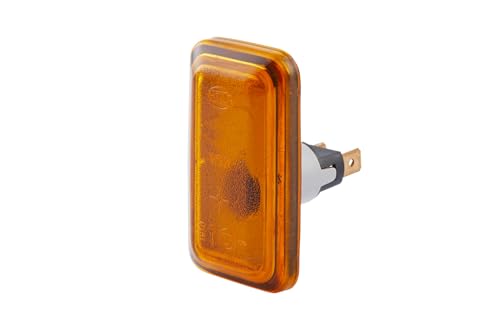 HELLA 2BM 003 647-021 Piloto intermitente adicional - Lámparas incandescentes - 12V - Montaje - ECE - Color de tulipa: amarillo - izquierda/derecha/instalación lateral