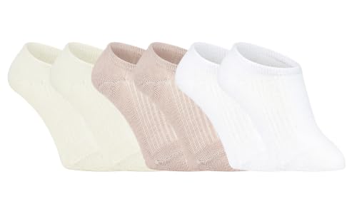 Image of Sperry Women's 6-Pack No Show Socks | Invisible Low Cut Liner, Moisture-Wicking, Non-Slip, Lightweight, Ideal for Sneakers