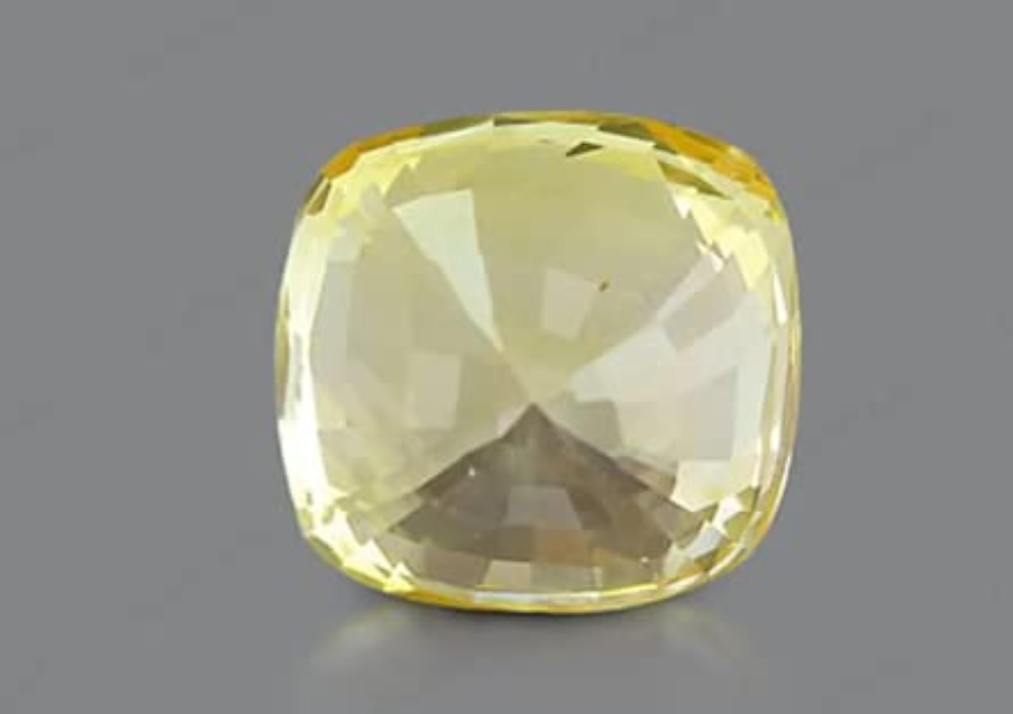 Original Certified 4.40 Ratti Yellow Sapphire Gemstone
