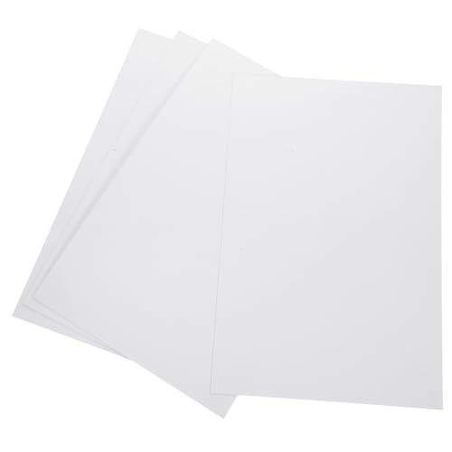 GAROZATION 4 piezas Planchas Aluminio Sublimable Láminas Blancas para Sublimación Térmica Letreros Fotos Identificación Resistentes y Versátiles para Publicidad y Manualidades