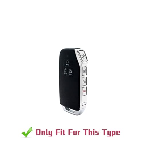 Coque clé TPU Kia pour préserver votre télécommande 7 boutons - 2