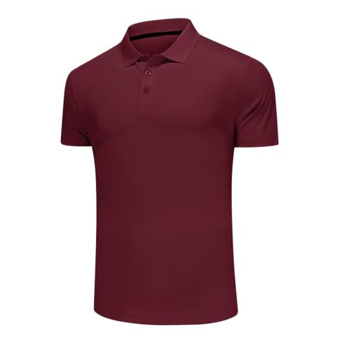 Chemise polo casual homme regular fit à manches courtes pour le sport d'été