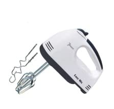 V N Sales Scarlett Electric 7 Speed Hand Mixer with 4 Pieces Stainless Blender Bitter for Cake Cream Mix Food Blender Beater for Kitchen Beater for Cake