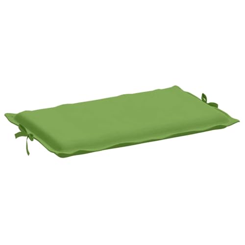Coussin de chaise longue vert 186x58cm en tissu polyester