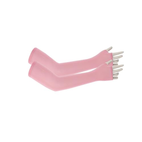 Anevous - Anevous 1 paire de manchons pour enfant, unisexe, manches de protection solaire, manches de basketball, manches de bras anti-UV, manchettes de bras pour filles, garçons, volley-ball, football, golf