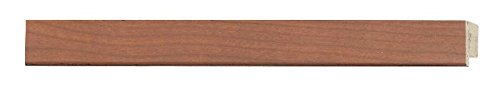 Picture Frame Moulding (Wood) 100ft Bundle - Veneer Cherry Finish - 0.75" Width - 3/8" Rabbet Depth