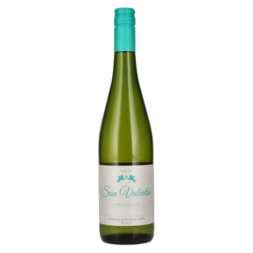 San Valentín, Vino Blanco - 6 botellas de 75 cl, Total: 4500 ml