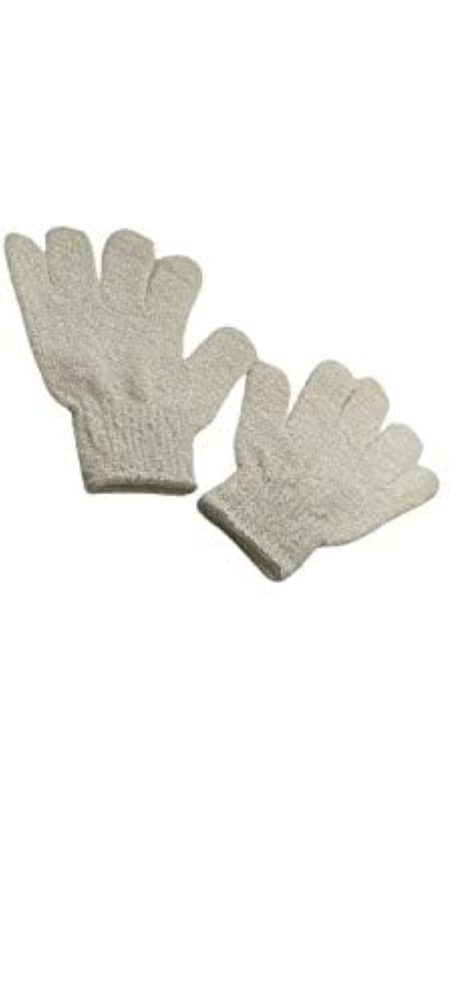 Exfoliating Dual Texture Bath Gloves, 1 Pair