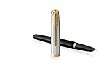 El Parker 51 Premium, que le da a un clásico de diseño, convence por su mezcla de estilo tecnológico distintivo y minimalista.