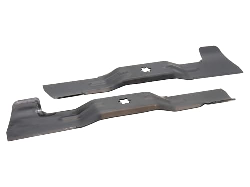 SECURA Messerset 92 cm Mähwerk kompatibel mit MTD 92-155, Mastercut 92-155, Lux-Tools RT155-92H - Ersatz für 742-04020, 742-04021, 7420672, 7420673-6-Stern - links & rechtsdrehend