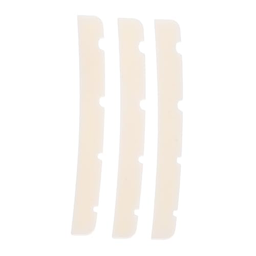 Yardwe Bridge Nut Set Professional Guitar String Nuts for Enhanced Tone and Durability