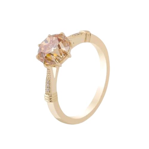 Bague saphir rose argent 925 plaqué or, finis les bijoux ternes qui irritent la peau des femmes