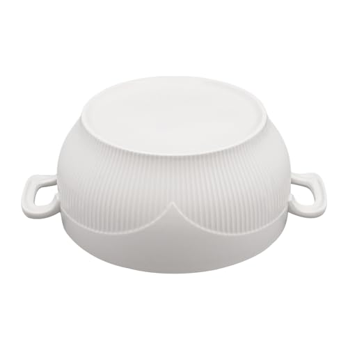 Zxtingshop Ceramic Soup Tureen With Glass Lid thumb #6