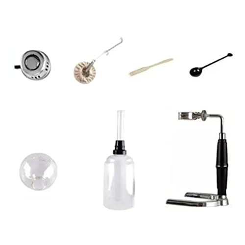 Cafetera de Sifón con Base de Acero Inoxidable y Vidrio Borosilicato