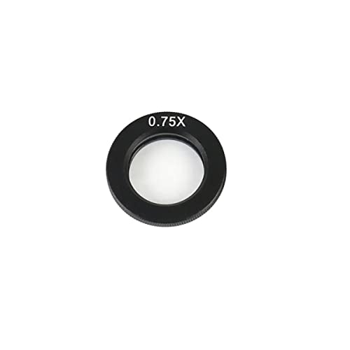 顕微鏡観察 18.0x 300倍調整可能0。7x-4.5倍ズーム産業顕微鏡カメラ(0.75X Barlow Lens)