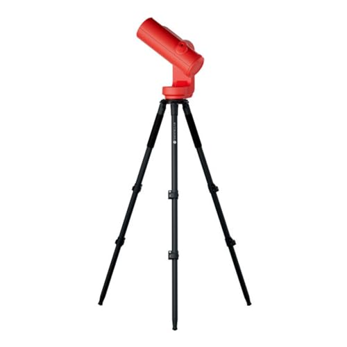 Image of Odyssey PRO - UNISTELLAR Smart Telescope (with Eyepiece), 85mm f /3.9 (320mm) Digital & Computerized, App-Controlled Motorized Alt-Az, Enhanced Vision, RAW /FITS Export, 64GB, 5h Battery (Red)