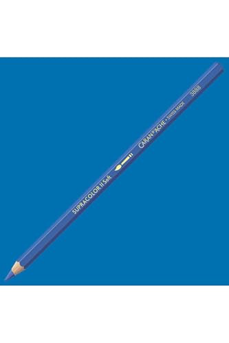 Caran D'ache Supracolor Watersoluble Pencil, Gentian Blue miniatura 2