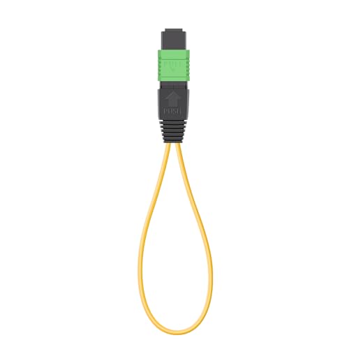 Image of MPO /APC 24-Core Single Mode Fiber Loopback, Pull Ring Design for High-Performance Network Testing and Maintenance