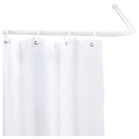 WENKO Barre de Douche d'angle Universelle Cover