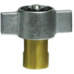 61155 Quick Disconnect Wingnut Coupler, 1-1/2 in FNPT x 1-1/2 in FNPT, Brass