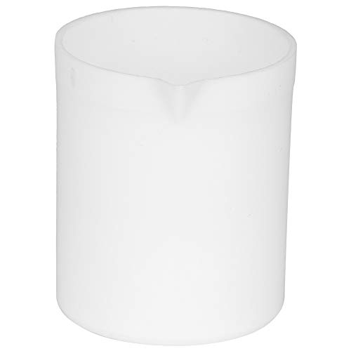 and Base Laboratory Beaker, PTFE High Lubrication Measuring Cup for Experiments (50ML)