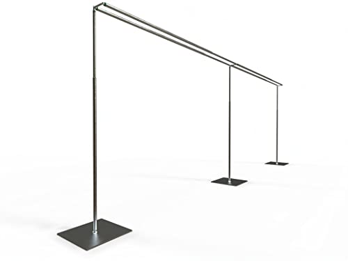 Adjustable Heavy Duty Portable Pipe and Drape Backdrop Kit 10FT x 20FT Double Crossbar Easy Set Up for Wedding&Party&Photography&Baby Show&Display (No Drape)But Not for Flower Walls/TVs/Heavy Items