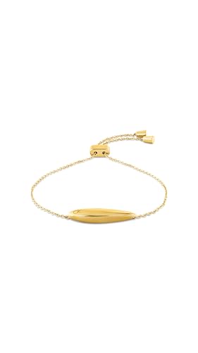 Calvin Klein SCULPTED Collection 35000824 - Pulsera de cadena para mujer en oro amarillo con dije