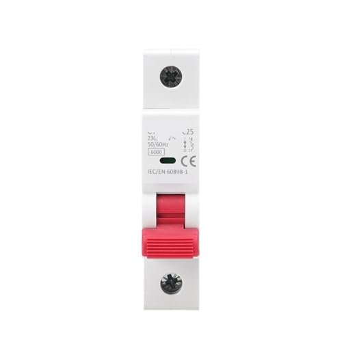 Disjoncteur 1P courbe C magnétothermique 25A 6kA tableau électrique