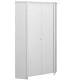 Der Eckkleiderschrank aus der Ernest-Serie ist die ideale Lösung für alle, die den Raum optimal nutzen wollen.