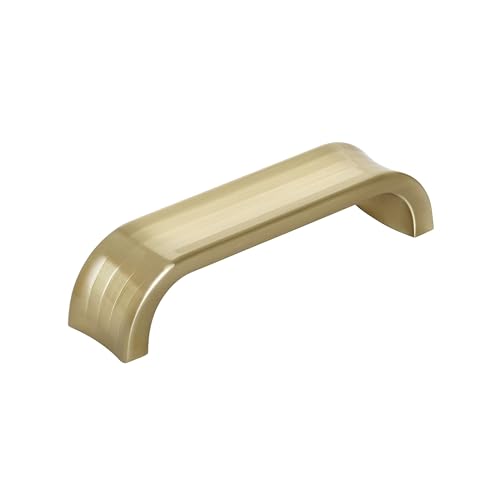 Amerock | Cabinet Pull | Golden Champagne | 3-3/4 inch (96 mm) Center to Center | Concentric | 1 Pack | Drawer Pull | Drawer Handle | Cabinet Hardware
