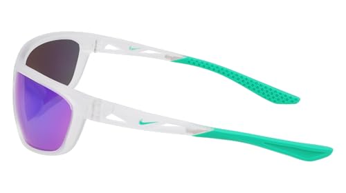 NIKE Sunglasses WINDTRACK RUN EV 24003 902 Matte Clear/Green Mirror, 68/14/1353