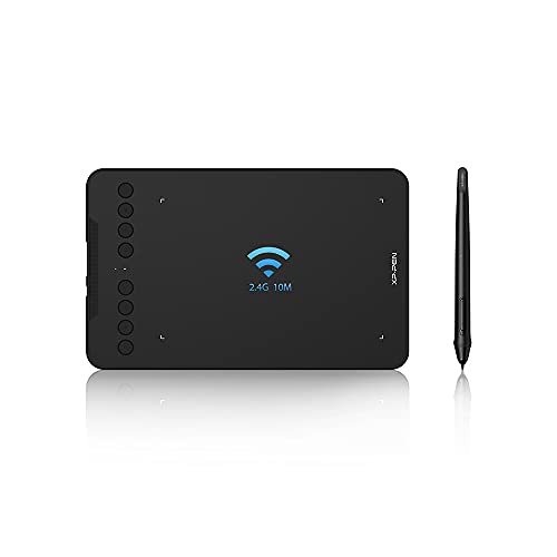 XP-PEN Deco Mini 7W Sem Fio Mesa Digitalizadora de 7x4 Polegadas com Caneta Passiva Compatível com A