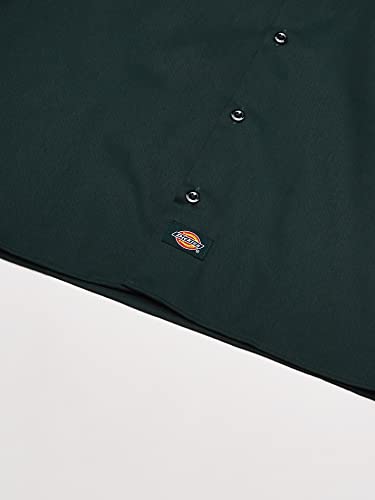 Dickies Men’s Short Sleeve Work Shirt – Durable Twill Button Down Shirts for Men, Lightweight Uniform for Daily Wear