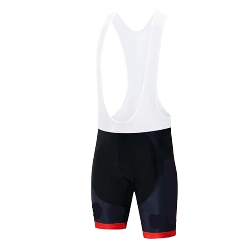 WJIAYAO Culote Ciclismo Pantalones Cortos con Pechera for Ciclismo for Hombre, Equipo Deportivo, Pantalones Cortos con Pechera Negros for Ciclismo, Pantalones Cortos Deportivos for Correr(COLOR2,L)