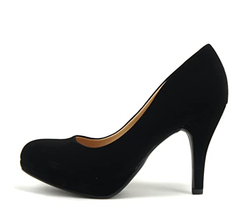 CITYCLASSIFIED #Jack Women's Classic Dress Pump w Extra Cushioned in Sole, Round Toe & Platform