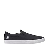 TIMBERLAND Low SLIP ON SNEAKER BLK CANVAS 080 HOMME