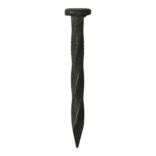 Clous torsadés carrés sherardisés Timco haute résistance en pack 2,5 kg