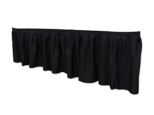Image of Elite Screens Projector Projection Screen Drape Kit Accessory Uniquely Designed for Yard Master 2 / Yard Master 2 WraithVeil Dual Series 90″-135″ Models - Black Skirt, ZOMS2-DK