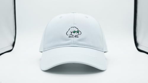 Image of MINISO Monologue Series Baseball Cap Grayish Green - Trendy Adjustable Cotton Cap for Outdoor & Casual Wear
