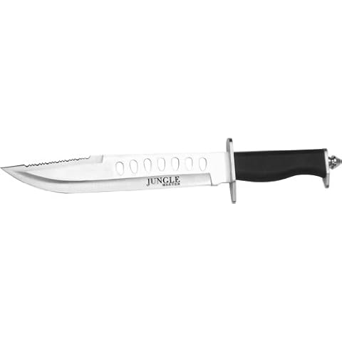 Jungle Master JM-002L Fixed Blade Knife 15-Inch Overall Cover