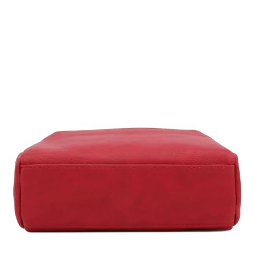 Image of FashionPuzzle Triple Zip Small Crossbody Bag