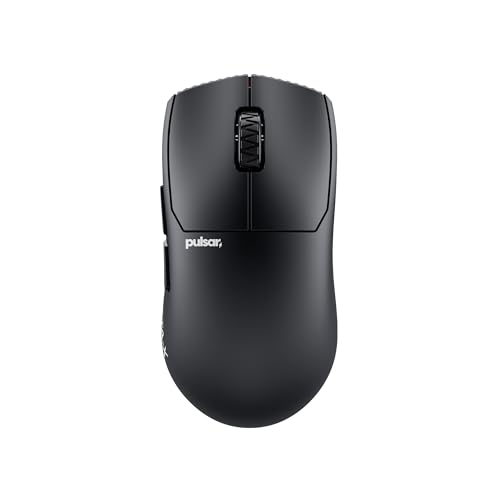 Image of Pulsar Gaming Gears Pro Series STA-X Wireless Gaming Mouse 2.11 oz (60g), Optical Switch, 32000 DPI, 750 IPS, 8K Compatible (Medium, Stealth Black)