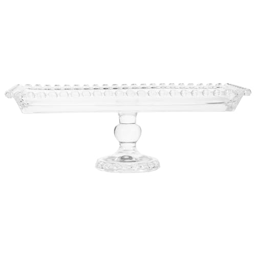 Bandeja de frutas de cristal MUSISALY decorativa para mesa de buffet 2