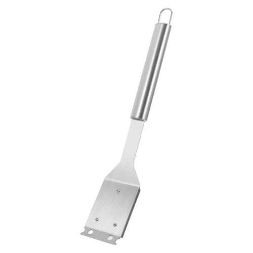 Sewroro Grillbürste Edelstahl mit Kratzfreien Borsten Grillrostreiniger für Holzkohle und Gasgrills Robustes Grillreinigungsset für Outdoor Grillen