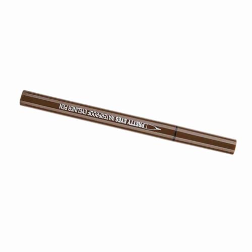 Delineador líquido de textura suave color marrón claro miniatura 7