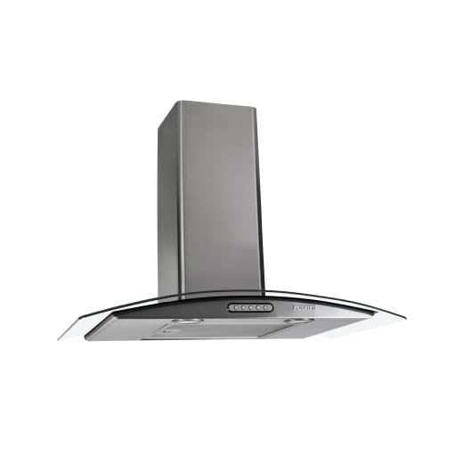 COIFA DE PAREDE FOGATTI VIDRO CURVO DUTO SLIM INOX 70CM 220V