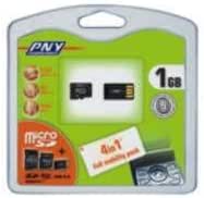 Carte MicroSD PNY 32 Go - Classe 10 - Vitesse Lecture 20 Mo/s - Compatible Smartphone, Tablette, Appareil Photo