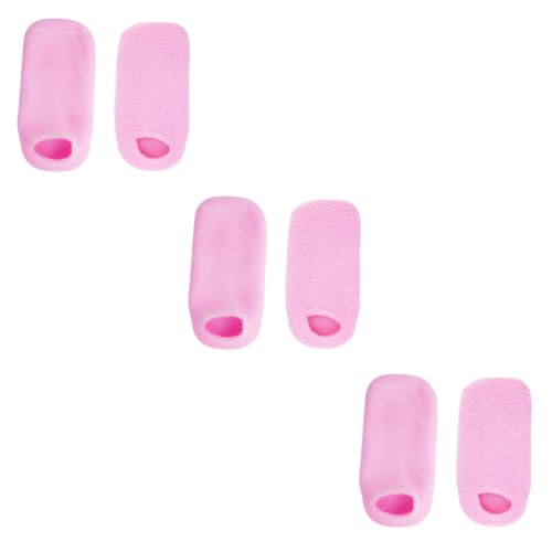 Mikinona 3 Pairs Gel Spa Yarn Moisturizing Socks for Cracked Skin Soften Foot Gel Socks