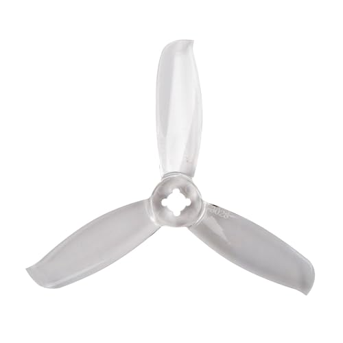 �݊���������܂�Gemfan 3028 3 �C���` PC �v���y�� 4 ��/2 �y�A CW CCW RC �h���[�� �N�A�b�h�R�v�^�[ �}���`�R�v�^�[�p(2Pairs Clear)